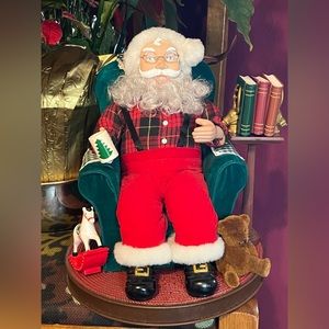 Vintage AVON Talking Santa